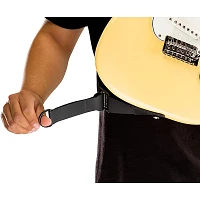 Fender Right Height Rayon Guitar Strap Black 2 in.