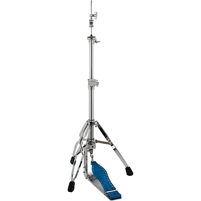 DW Colorboard Machined Direct Drive 3-Legged Hi-Hat Stand With Cobalt Footboard