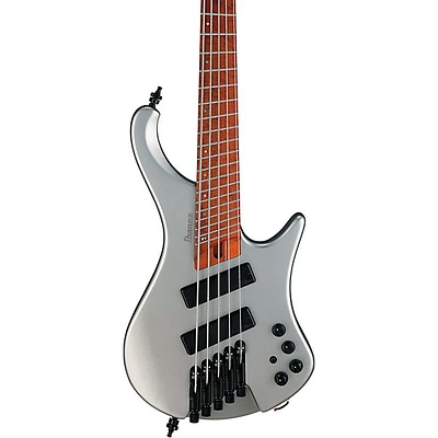 Ibanez EHB1005SMS 5-String Multi Short Scale Ergonomic Headless Bass Guitar Metallic Gray Matte