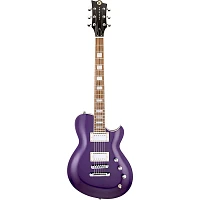 Reverend Roundhouse Pau Ferro Fingerboard Electric Guitar Italian Purple