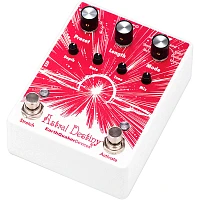 EarthQuaker Devices Astral Destiny Modulated Octave Reverb Effects Pedal Red