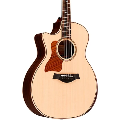 Taylor 814ce V-Class Left-Handed Grand Auditorium Acoustic-Electric Guitar Natural