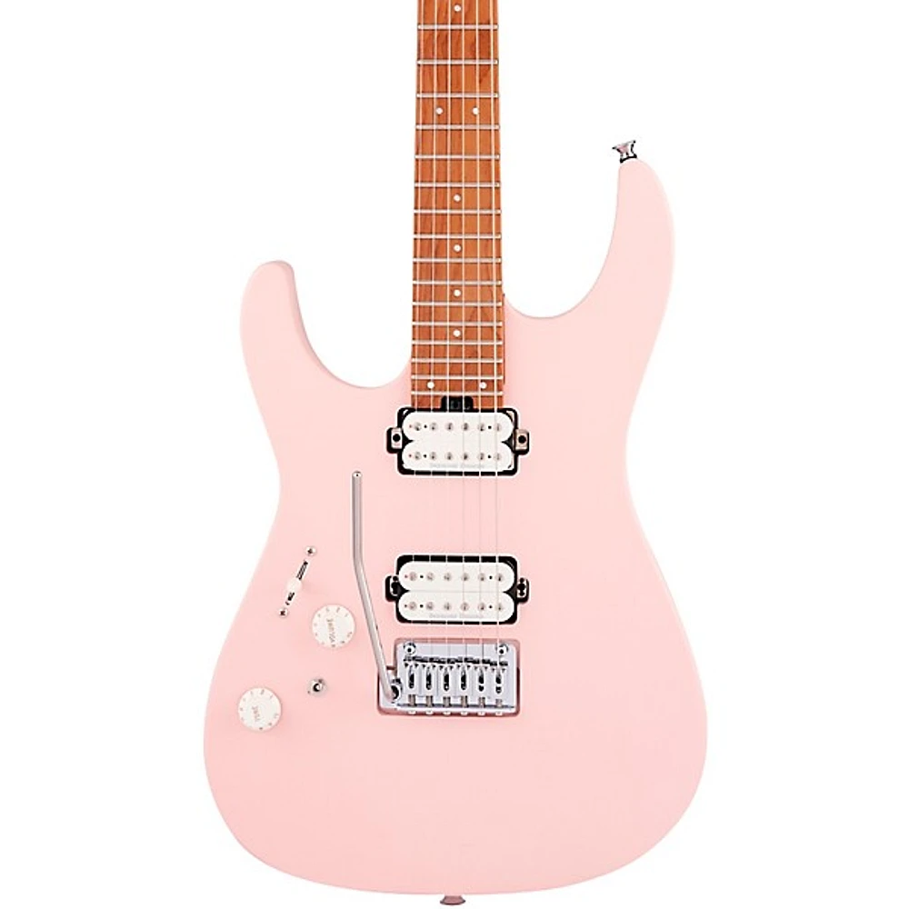 Charvel Pro-Mod DK24 HH 2PT CM Left-Handed Electric Guitar Shell Pink