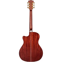 D'Angelico Excel Series Gramercy XT Grand Auditorium Acoustic-Electric Guitar Matte Walnut Stain