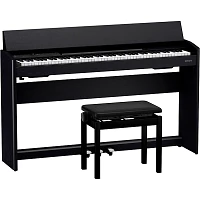 Roland F701 Digital Console Home Piano Contemporary Black