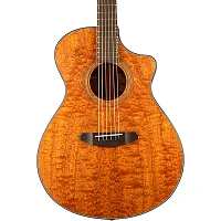 Breedlove Congo Figured Sapele Concert CE Acoustic-Electric Guitar Natural