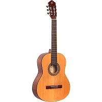 Ortega RST5CM-L Student Series Full-Size Acoustic Classical Guitar Natural Matte