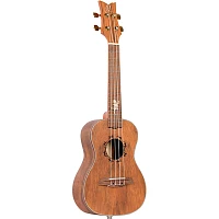 Ortega Lizard Series Lizard-CC-GBL Left-Handed Concert Ukulele Natural