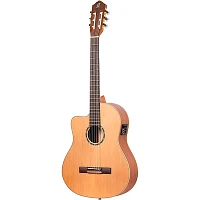 Ortega Family Series Pro RCE131SN-L Acoustic Electric Slim Neck Classical Guitar Natural Matte