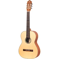 Ortega Family Series R121-7/8-L 7/8 Size Classical Guitar Natural Matte