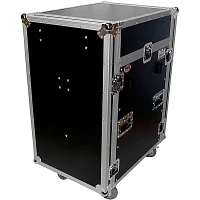 ProX T-16MRSS13ULT Universal 19" Rackmount Mixer Flight Case For 16U Rack x 13U Top With Laptop Shelf