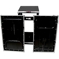 ProX T-16MRSS13ULT Universal 19" Rackmount Mixer Flight Case For 16U Rack x 13U Top With Laptop Shelf