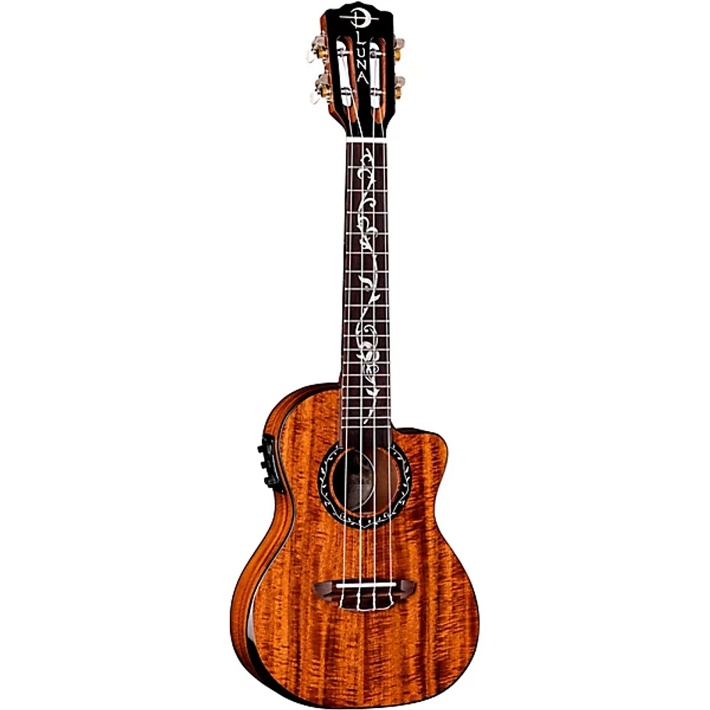 Luna Vineyard Koa Concert Acoustic-Electric Ukulele Gloss Natural