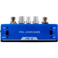 Open Box Phil Jones Bass PE-5 Multi Function EQ, PRE-AMP & DI Bass Pedal Level 1 Blue