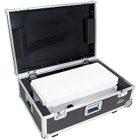 ProX Control Tower 2U DJ Podium Stand w/ 2x Travel Case for Pioneer XDJ-XZ, DDJ-1000 SRT, DDJ-SZ2, and DDJ SX-3 Black Finish