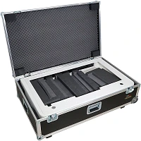 ProX Control Tower 2U DJ Podium Stand w/ 2x Travel Case for Pioneer XDJ-XZ, DDJ-1000 SRT, DDJ-SZ2, and DDJ SX-3 Black Finish