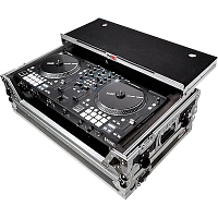 Open Box ProX Flight Case For RANE ONE DJ Controller with Sliding Laptop Shelf, 1U Rack, and Wheels Level 1