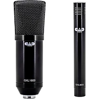 CAD GXL1800SP Studio Pack - Side Address Studio Condenser Mic & Small Diaphragm Condenser Mic