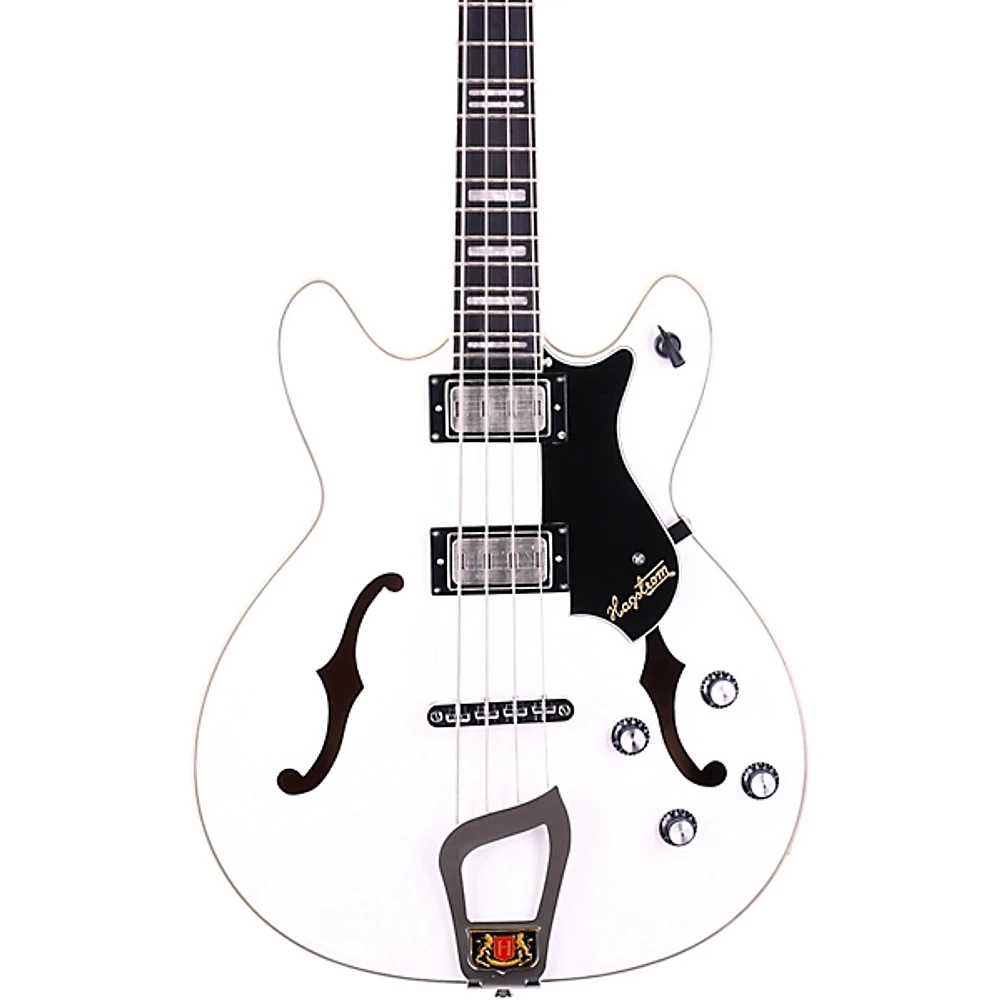 Hagstrom Viking Electric Short-Scale Bass Guitar White