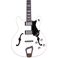 Hagstrom Viking Electric Short-Scale Bass Guitar White