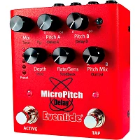 Eventide MicroPitch Delay Effects Pedal Red