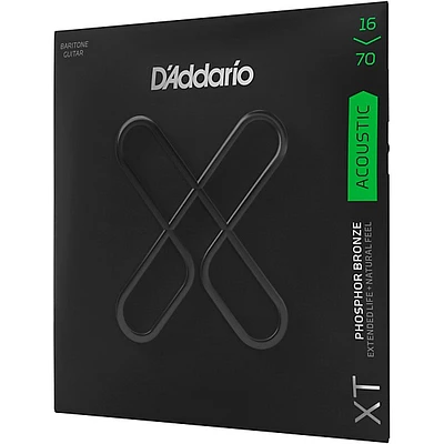 D'Addario XT Acoustic Phosphor Bronze, Medium, Baritone, 16-70