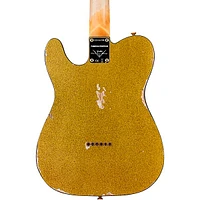 Fender Custom Shop '60s Custom Telecaster Thinline Relic Limited-Edition Electric Guitar Chartreuse Sparkle