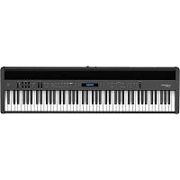 Roland FP-60X Digital Piano With Roland Double-Brace X-Stand and DP-10 Pedal Black