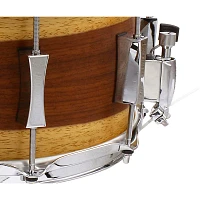 Pork Pie Maple Ash Snare Drum With Padauk Veneer 14 x 6.5 in.