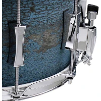 Pork Pie Weathered Barn Blue Snare Drum 14 x 7 in.