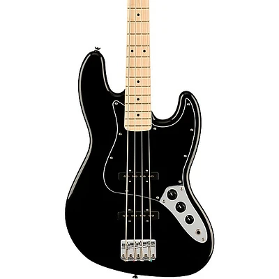 Squier Affinity Series Jazz Bass Maple Fingerboard Black