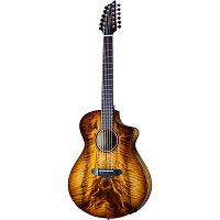 Open Box Breedlove Pursuit Exotic S CE Myrtlewood 12-String Concert Acoustic-Electric Guitar Level 2 Amber Burst 197881045579