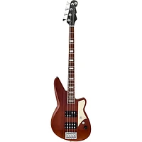 Reverend Thundergun Electric Bass Violin Brown