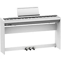 Roland FP-30X Digital Piano With Matching Stand and Pedalboard White