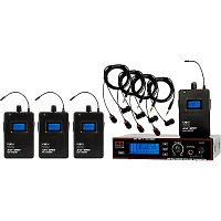 Galaxy Audio AS-1400-4 Wireless In-Ear Monitor Band Pack System Band P