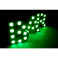 Eliminator Lighting Decor BAR Mini LED color changing Lighted Letters 24 Inch Tall White LED letters, RGBW, wireless remote, 120 VAC-12V DC power supply