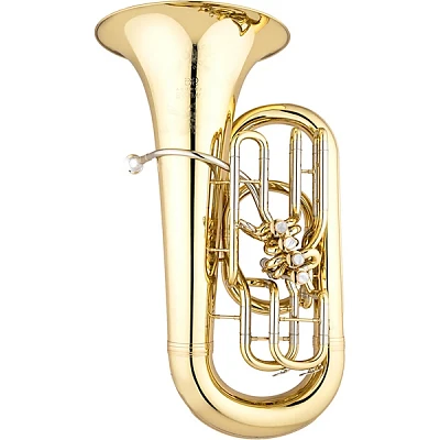 Eastman EBE853 Professional Series 4-Valve 4/4 EEb Tuba Lacquer Yellow Brass Bell