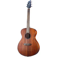 Breedlove Discovery S African Mahogany-African Mahogany Concert Acoustic Guitar Natural