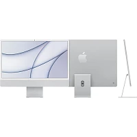 Apple 24 in. iMac with Retina 4.5K 8 core M1 8GB 256GB MGTF3LL A Silver