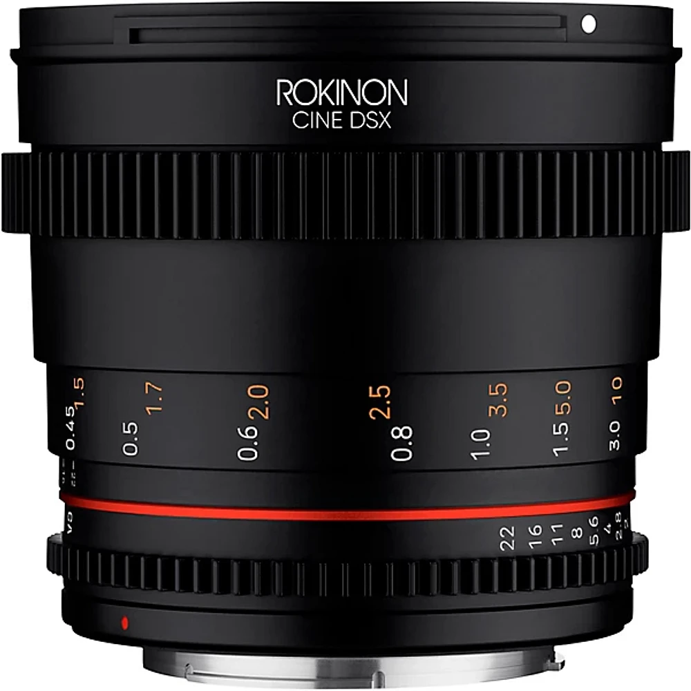 Open Box Rokinon Cine DSX 50mm T1.5 Cine Lens for Canon EF Level 1