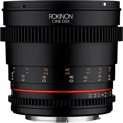 Open Box Rokinon Cine DSX 50mm T1.5 Cine Lens for Canon EF Level 1