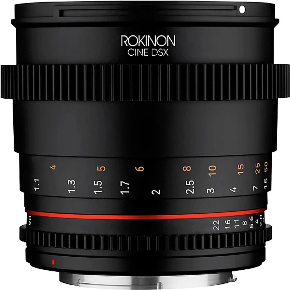 Rokinon Cine DSX 85mm T1.5 Cine Lens for Canon EF