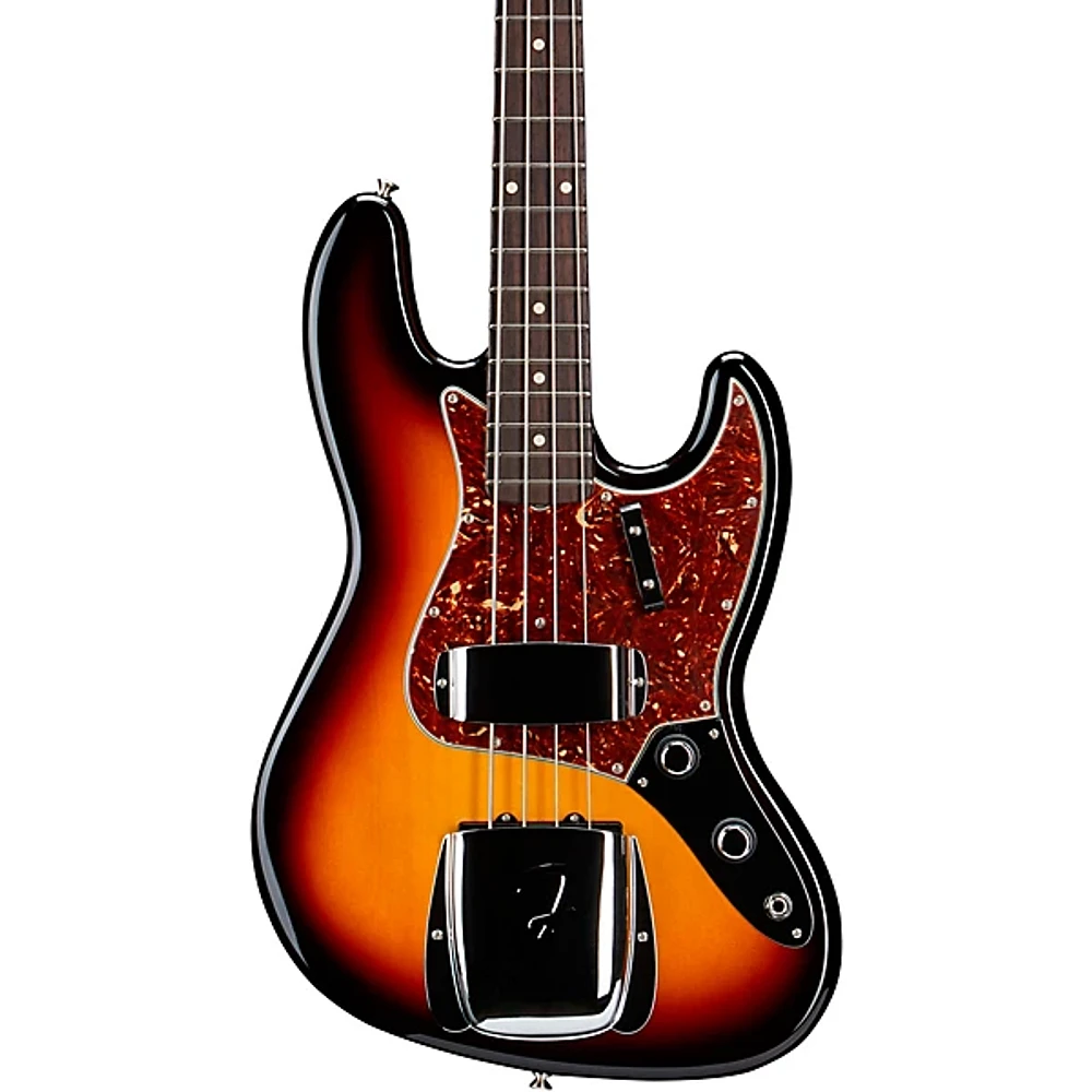 Fender Custom Shop 60 Jazz Bass NOS Electric Guitar 3-Tone Sunburst