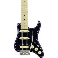 Traveler Guitar Travelcaster Deluxe Electric Guitar Indigo Blue Maple