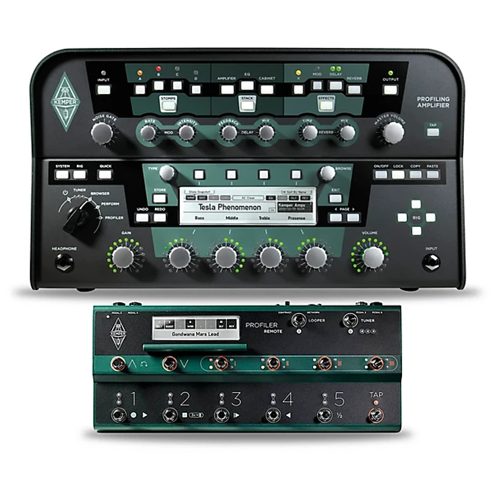 Kemper Profiler PowerHead 600W Class-D Profiling Guitar Amp Head With Remote