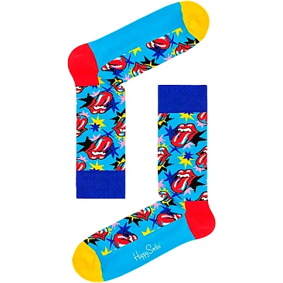 Happy Socks Rolling Stones I Got The Blues Socks Medium Blue
