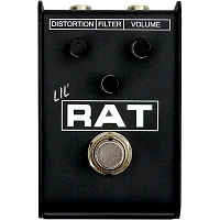 ProCo Lil' RAT Mini Distortion Effects Pedal Black