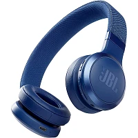 Open Box JBL LIVE460NC Wireless On-Ear Noise-Cancelling Bluetooth Headphones Level 1 Blue