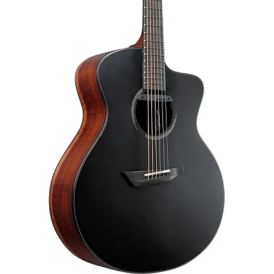 Ibanez Jon Gomm Signature Acoustic Electric Guitar Black Satin