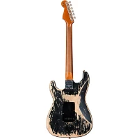 Fender Custom Shop Limited-Edition Poblano Stratocaster Super Heavy Relic Electric Guitar Aged Black